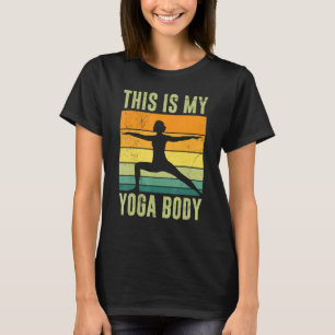 This Is My Yoga Body Guru Sport Workout USA For Me T-Shirt
