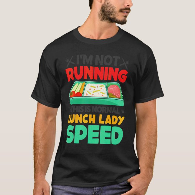 This Is Normal Lunch Lady Back to School Retro App T-Shirt (Front)