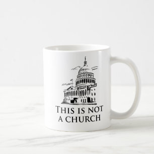 this is not a church coffee mug