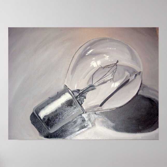 This is not a light bulb Poster (Front)