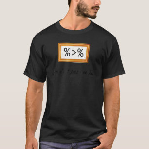 This Is Not A Pipe  R Data Science Art History T-Shirt