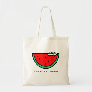 'This Is Not a Watermelon' Palestine Collection Tote Bag