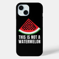 This is Not a Watermelon - Palestinian keffiyeh 