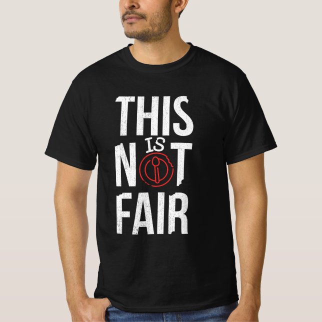 This is not fair-Helping Hands: Unity & Support T-Shirt (Front)