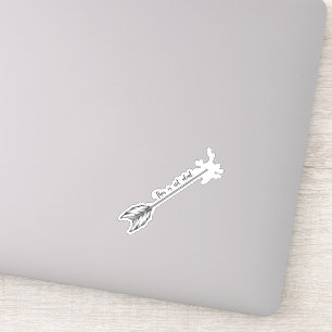 This is Not Ideal Sticker – B&W