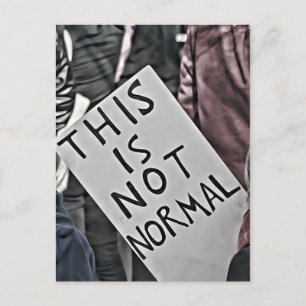 This is Not Normal Postcard