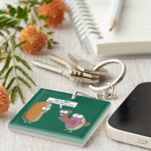 This is not what it looks like key ring
