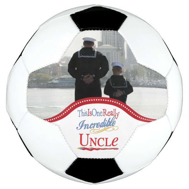 This Is One Really Incredible Uncle Gift Football (Front)