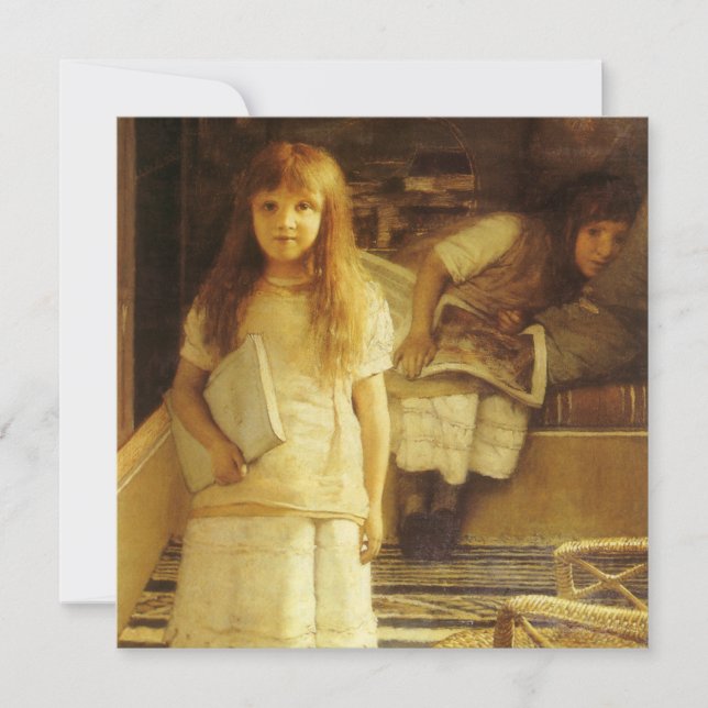 This is Our Corner by Sir Lawrence Alma Tadema (Front)