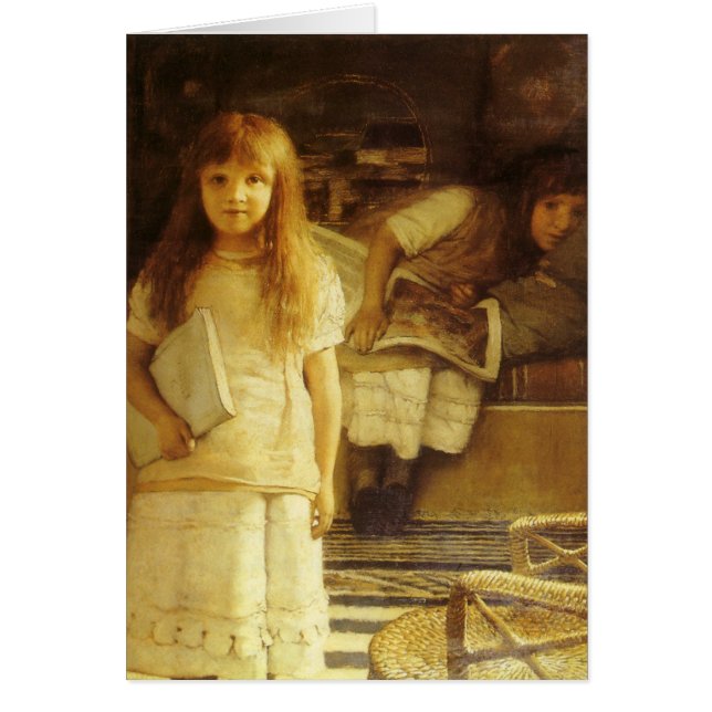 This is Our Corner by Sir Lawrence Alma Tadema (Front)