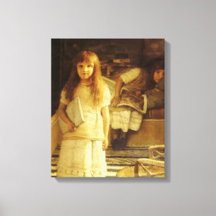 This is Our Corner by Sir Lawrence Alma Tadema Canvas Print