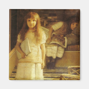 This is Our Corner by Sir Lawrence Alma Tadema Magnet