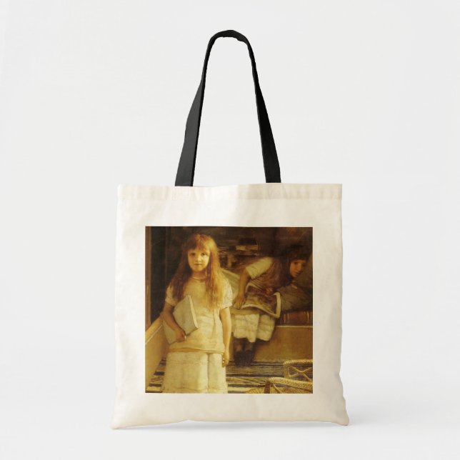 This is Our Corner by Sir Lawrence Alma Tadema Tote Bag (Front)