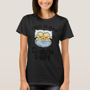 This Is Our Cuddle Shirt Cute Romantic Duck Couple