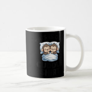 This Is Our Cuddle Shirt Sleeng Monkey Couple  Coffee Mug
