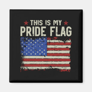This Is Pride Flag Patriotic Usa Aamerican 4th Of Magnet