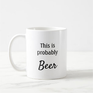 This is probably beer coffee mug