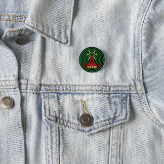 This Is Radio Clash On Pirate Satellite Parody 3 Cm Round Badge