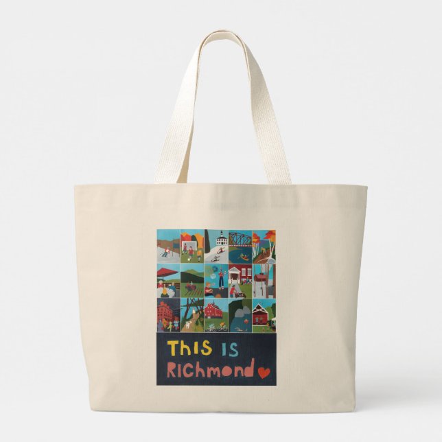 This is Richmond Tote (Poster Design) (Back)
