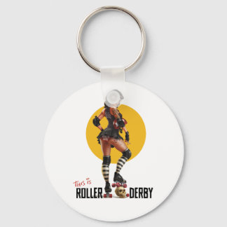 This Is Roller Derby Key Chain