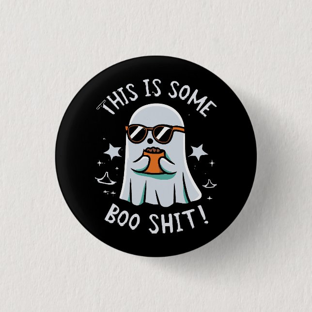 This is Some Boo Sheet 3 Cm Round Badge (Front)