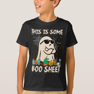 This Is Some Boo Sheet Cool Ghost Funny Halloween T-Shirt