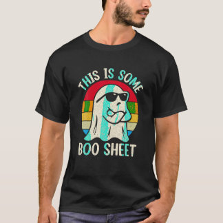 This is Some Boo Sheet Costume Funny Halloween Boo T-Shirt