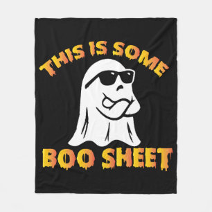 This is some boo sheet fleece blanket