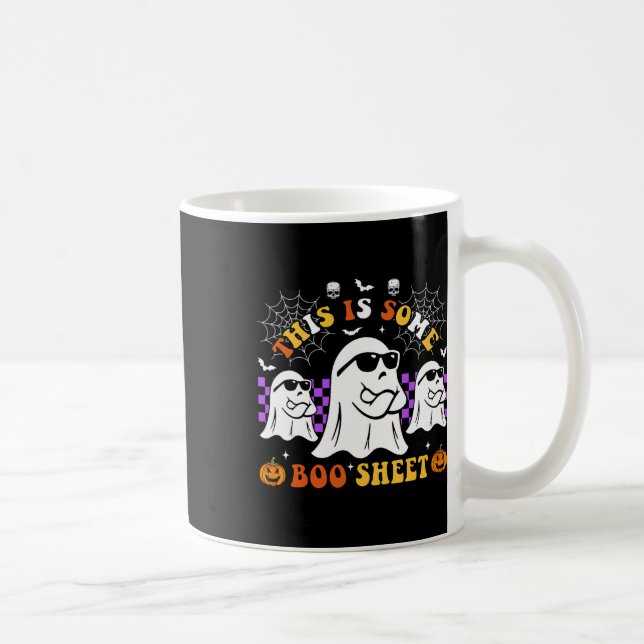 This Is Some Boo Sheet Fun Halloween  Coffee Mug (Right)