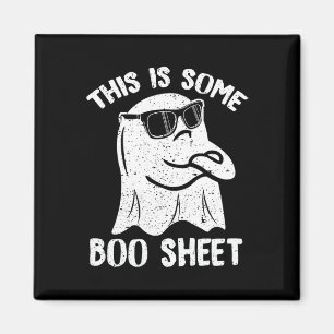 This Is Some Boo Sheet Fun Halloween Ghost Costume Magnet