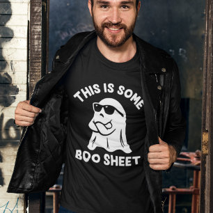 This is Some Boo Sheet Funny Halloween Ghost T-Shirt