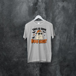 This Is Some Boo Sheet Ghost Fitness Design T-Shirt