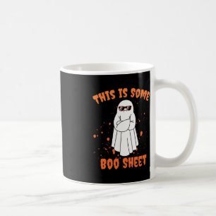 This Is Some Boo Sheet Ghost Funny Halloween  Coffee Mug