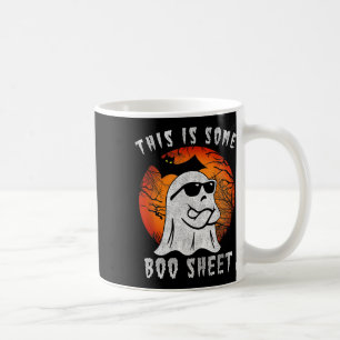 This Is Some Boo Sheet Ghost Halloween Costume Men Coffee Mug