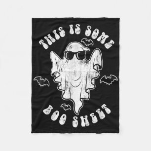 This Is Some Boo Sheet Ghost Halloween Costume Men Fleece Blanket