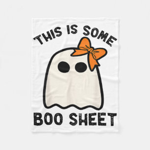 This Is Some Boo Sheet Ghost Halloween Costume Men Fleece Blanket