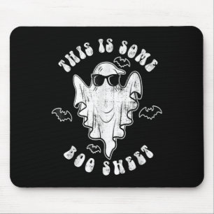 This Is Some Boo Sheet Ghost Halloween Costume Men Mouse Mat