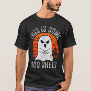 This Is Some Boo Sheet Ghost Halloween Costume Men T-Shirt