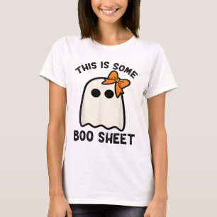 This Is Some Boo Sheet Ghost Halloween Costume Men T-Shirt