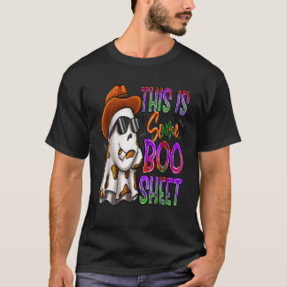 This Is Some Boo Sheet Ghost Halloween Costume Men T-Shirt