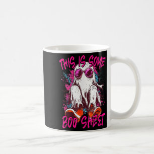 This Is Some Boo Sheet Ghost Retro Halloween Funny Coffee Mug