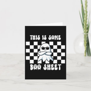 This Is Some Boo Sheet Halloween Card