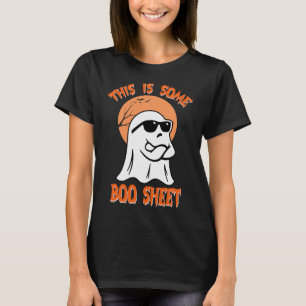 This Is Some Boo Sheet Halloween Cool Ghost Fun  T-Shirt
