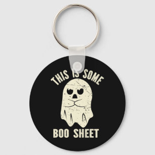 This Is Some Boo Sheet Halloween Costume 1 Key Ring