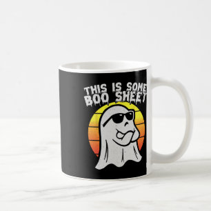 This Is Some Boo Sheet Halloween Costume Men Women Coffee Mug