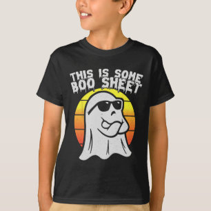 This Is Some Boo Sheet Halloween Costume Men Women T-Shirt