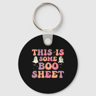 This Is Some Boo Sheet Halloween Ghost Fun For Men Key Ring