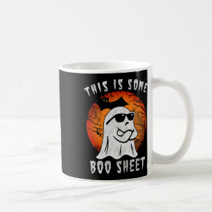 This Is Some Boo Sheet Halloween Ghost Fun Gifts M Coffee Mug