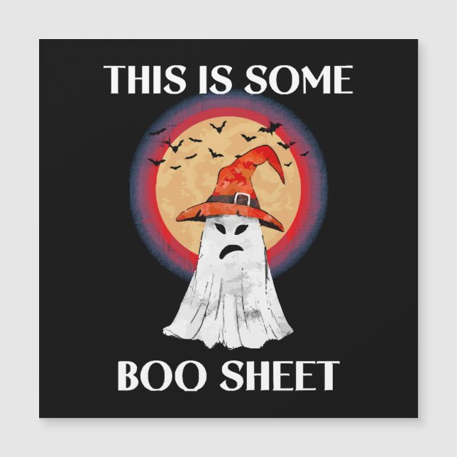 This Is Some Boo Sheet Halloween Ghost Funny (Front)