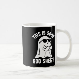 This Is Some Boo Sheet Halloween Ghost Funny Costu Coffee Mug
